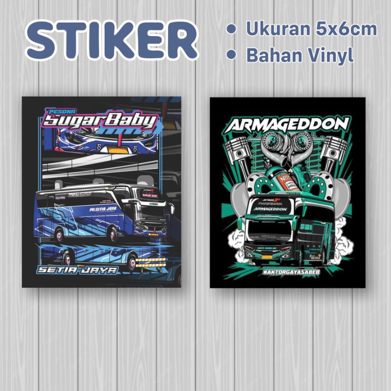 

STIKER BUS (K2)