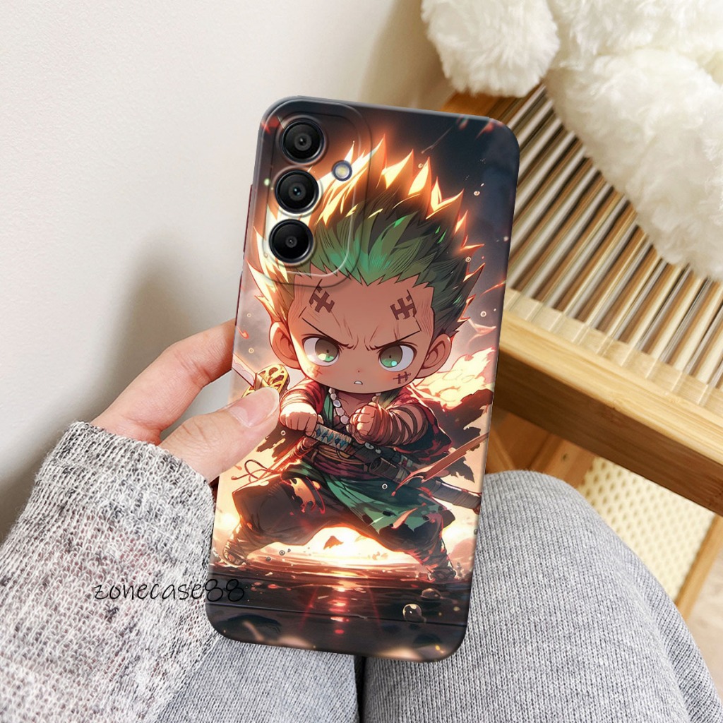 

#ZC02 Samsung A15 Case Procamera Motip Anime (type lain via chat )
