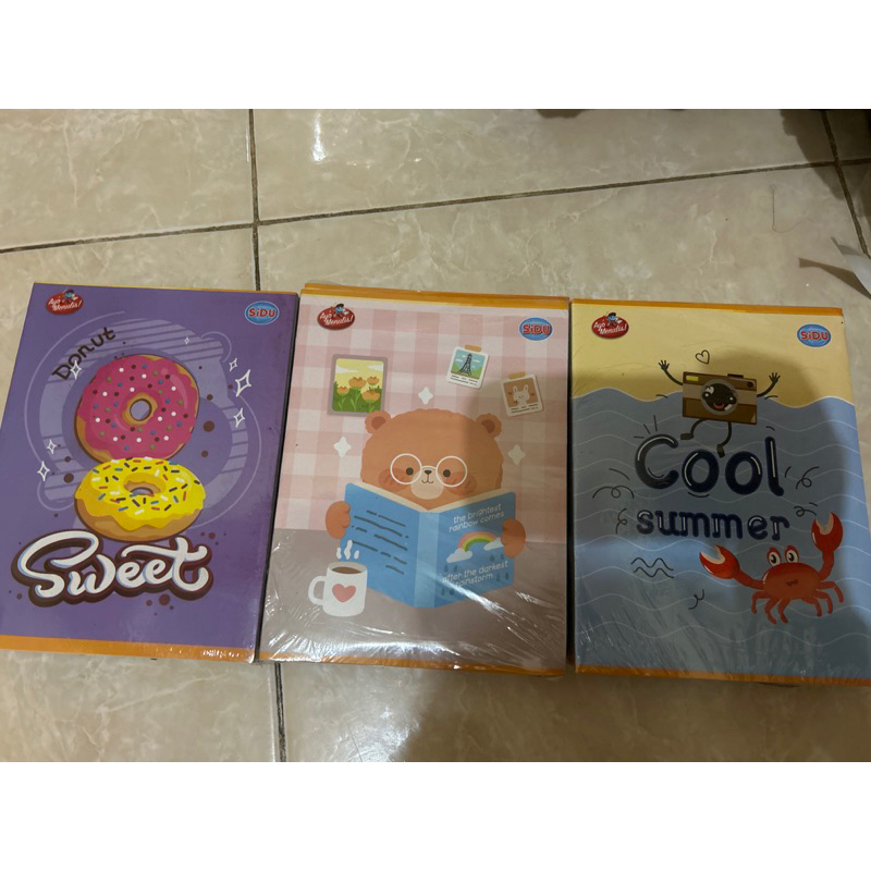 

Buku Tulis SIDU isi 38 lembar untuk harga 1 pcs harga satuan dalam