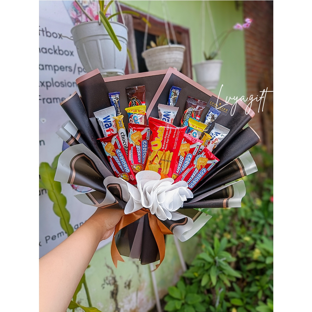 

LVYA.GIFT 4321.25 BUKET SNACK MIX PREMIUM ELEGAN