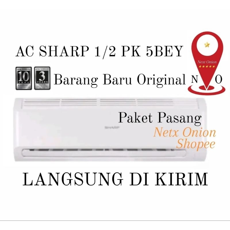 AC SHARP 1/2 PK PAKET PASANG