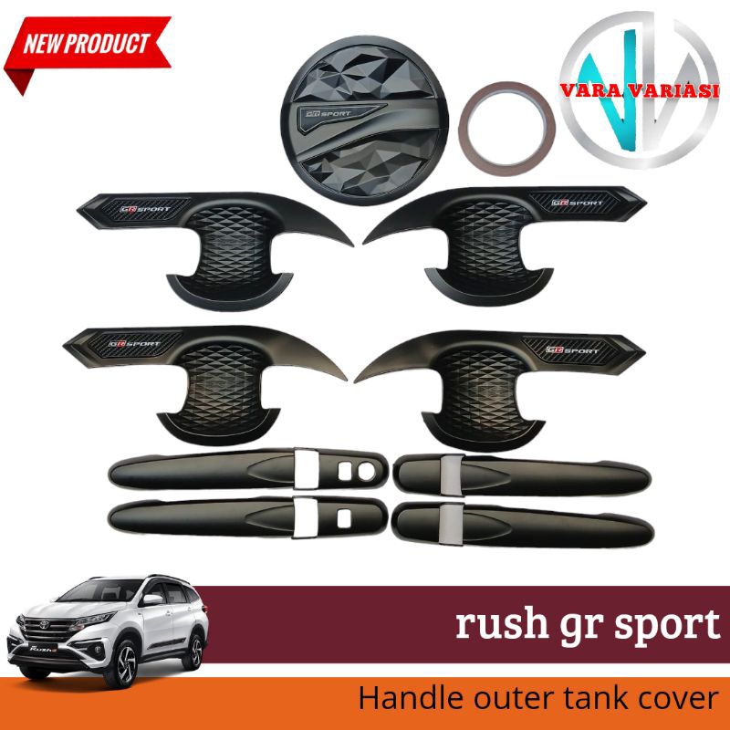 Paket Outer Handle Tank Cover All New Rush GR Sport
