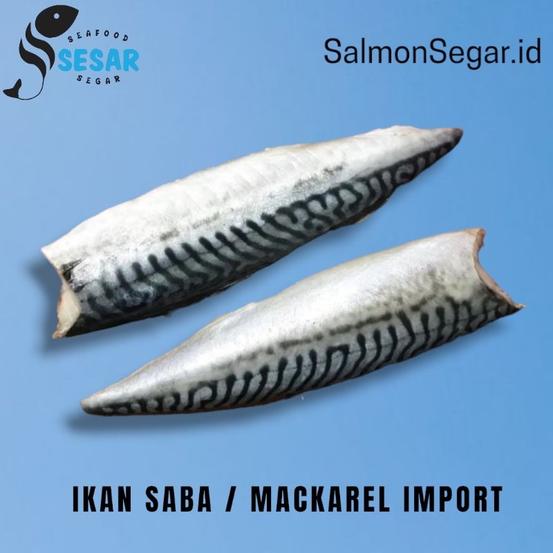 

Premium Saba Jepang - Ikan Mackarel Norway 500gr