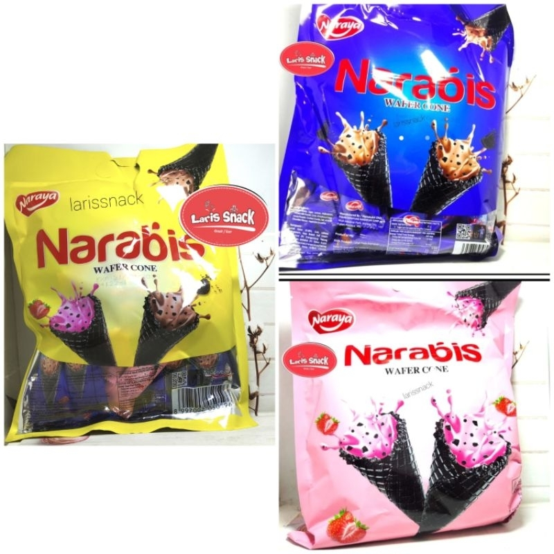 

Narabis Wafer Cone Snack All Varian Pack