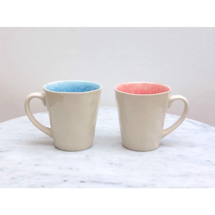 Gelas Keramik Kopi / Teh Tebal Handmade - Artisan Mug PASTEL 350ml