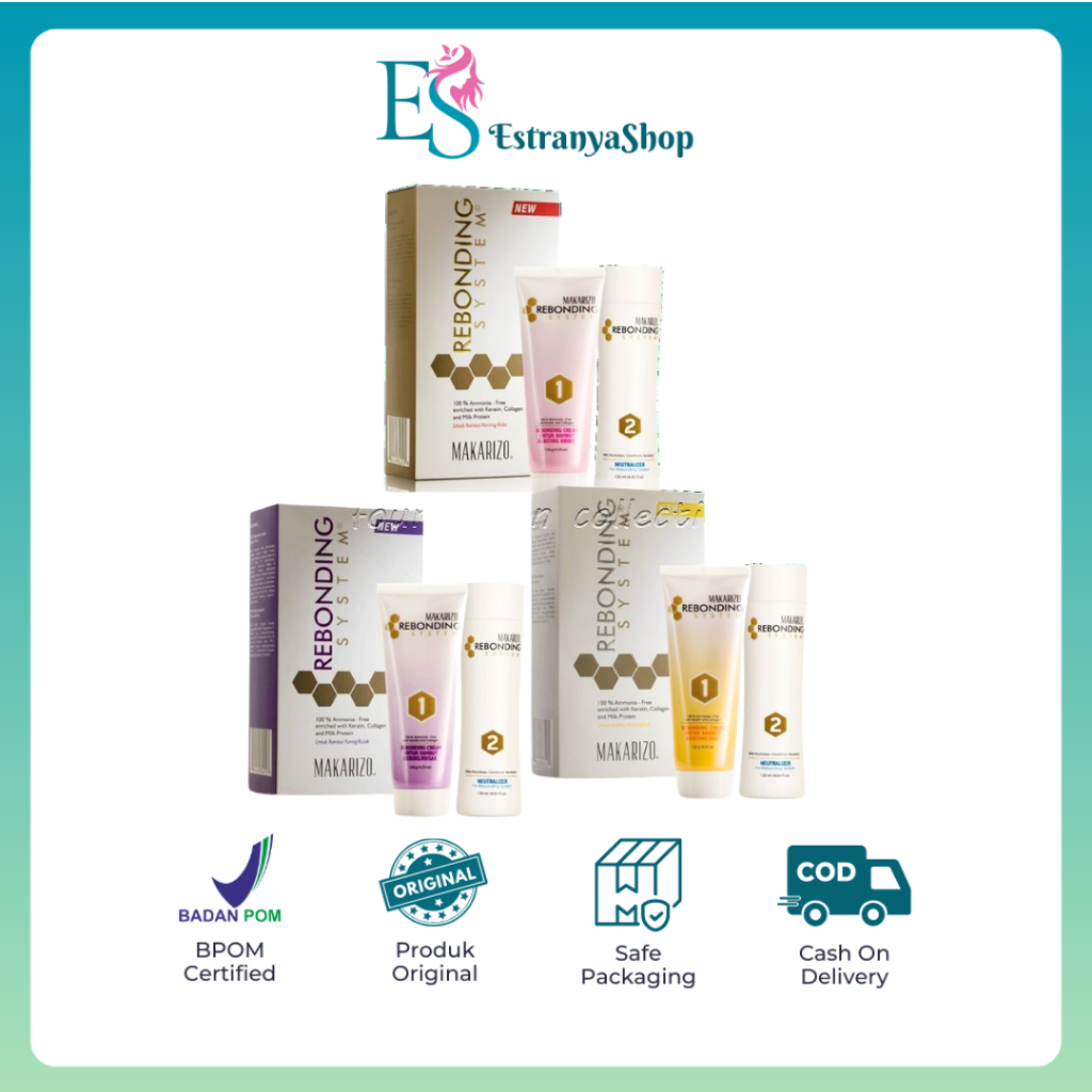 EST ~ MAKARIZO REBONDING SYSTEM TUBE SET PELURUS RAMBUT