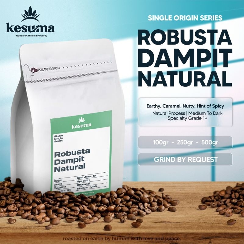 

Robusta Dampit Natural Specialty Grade 1 Single Origin Roasted Beans Bubuk Kopi Kesuma Coffee Kopi Murni Kopi Berkualitas