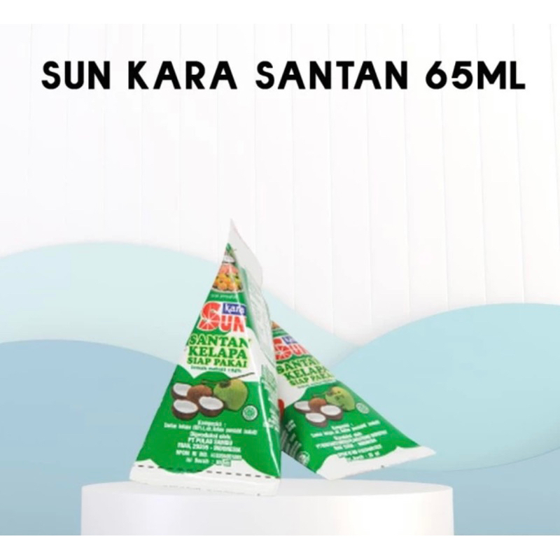 

Sun Kara Santan Kelapa Instan 65ml