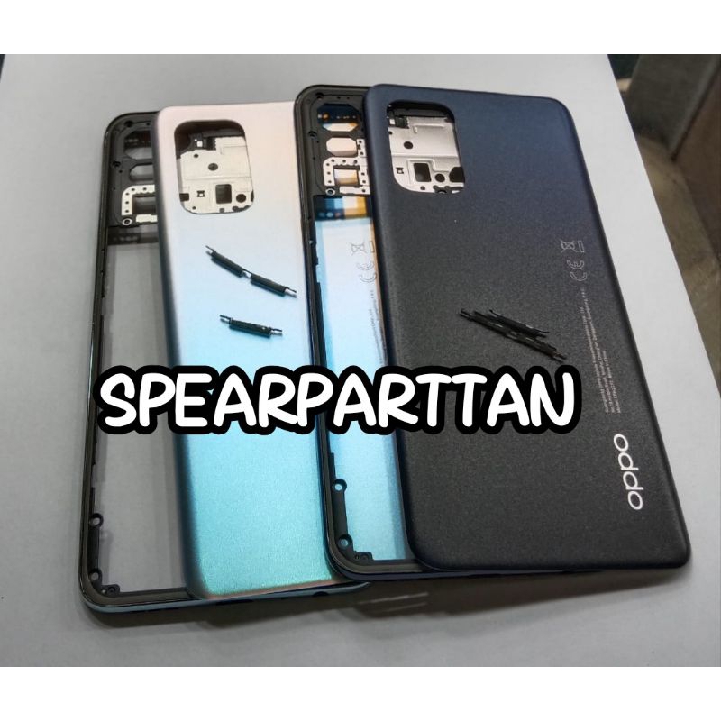 KESING HOUSING CASING RENO 6 4G /BACKDOOR + BAZEL RENO 6 4G