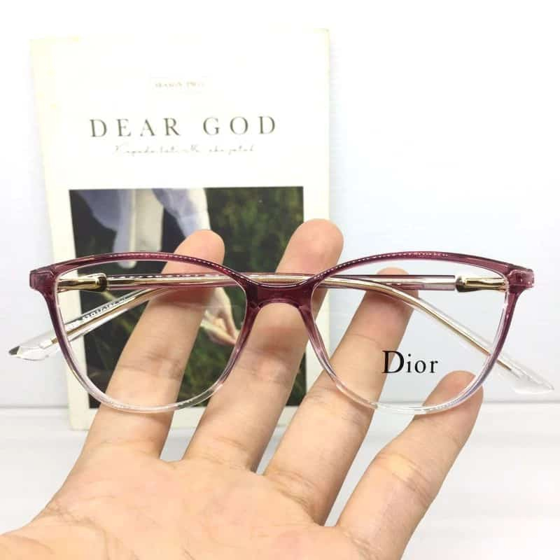KACAMATA DIOR CAT EYE BISA GANTI LENSA ANTI RADIASI PHOTOCROMIC