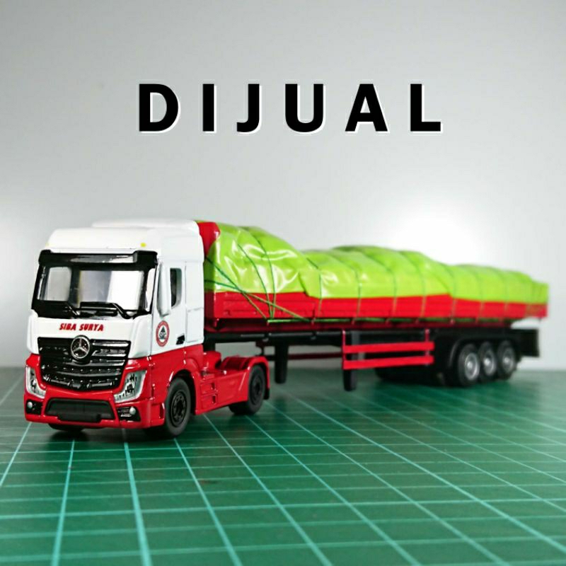 Diecast Truck Siba Surya Mercedes Actros