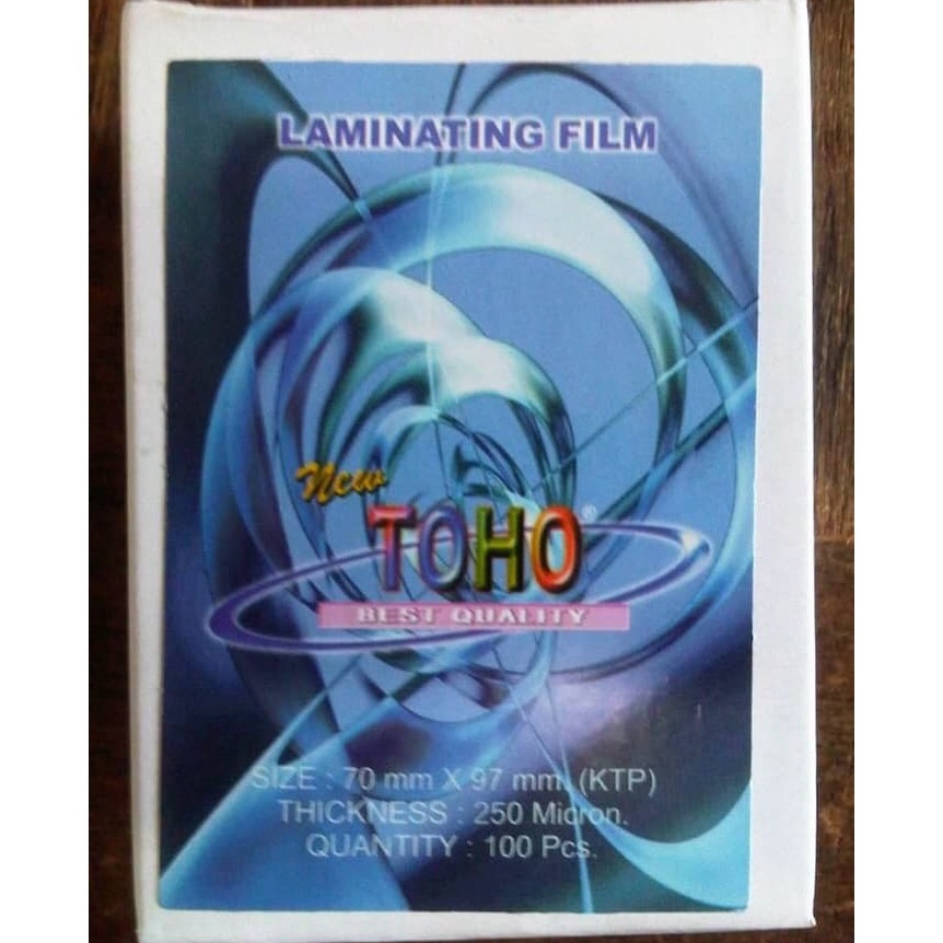 

Segera Ambil Plastik Laminating ktp merk toho 25 micron