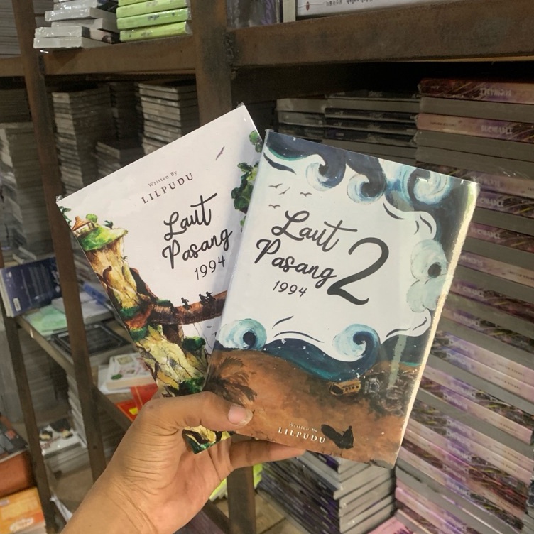 Paket Laris  Paket 2 Novel LAUT PASANG 1994  LAUT PASANG 2  Lilpudu