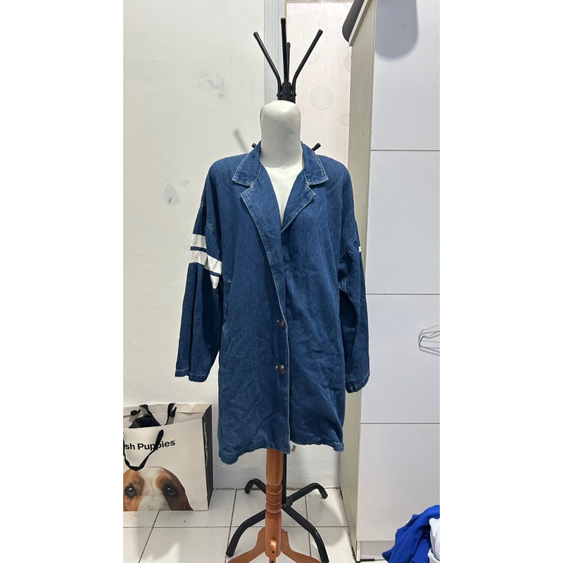 Ovesize Jacket Jeans - Jacket Jeans Oversize - Jacket Jeans H&M - Divided Jacket - Jacket Jeans hm
