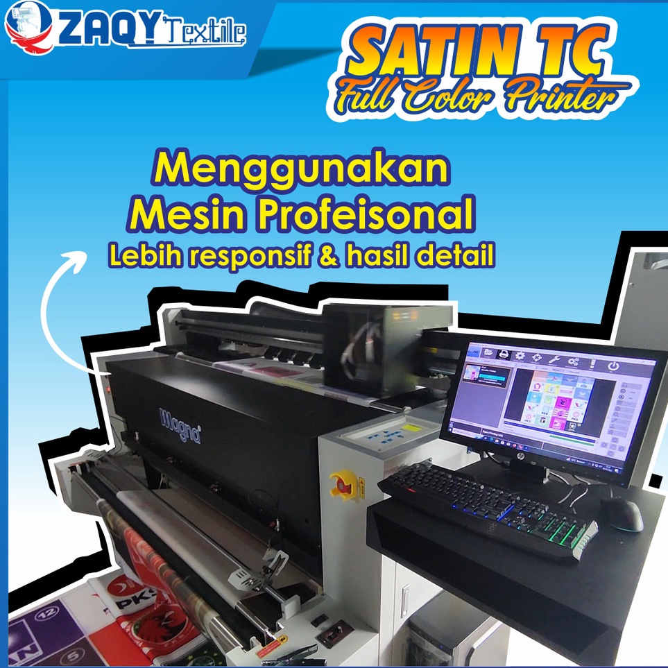 

Ready Irit Bendera Custom bahan kain SATIN TC bendera partai