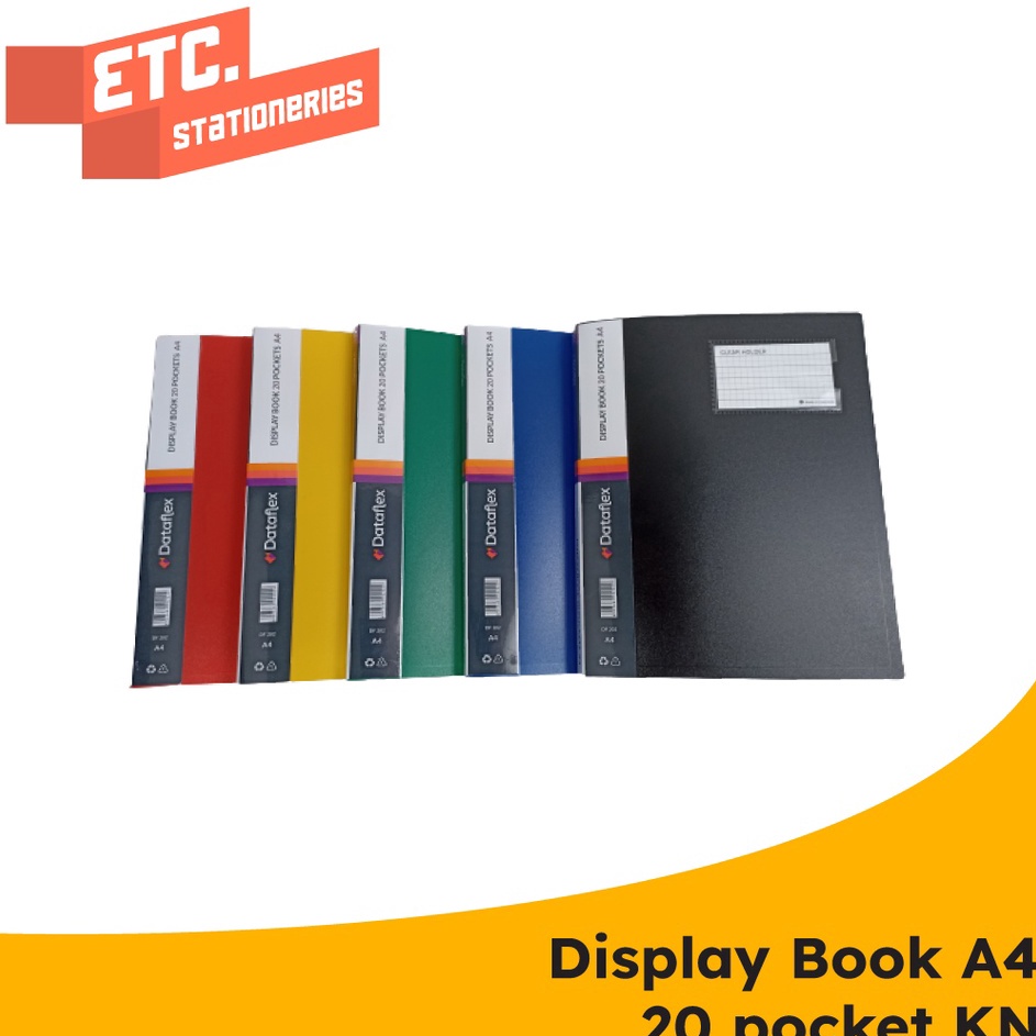 

Hot Promo Dataflex Display Book Clear Holder 2 Pocket A4 Kartu Nama Dataflex DF831