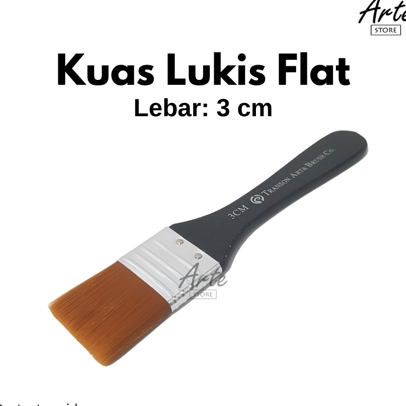 

Lagi Ramai Kuas Lukis Flat Brush 3 cm