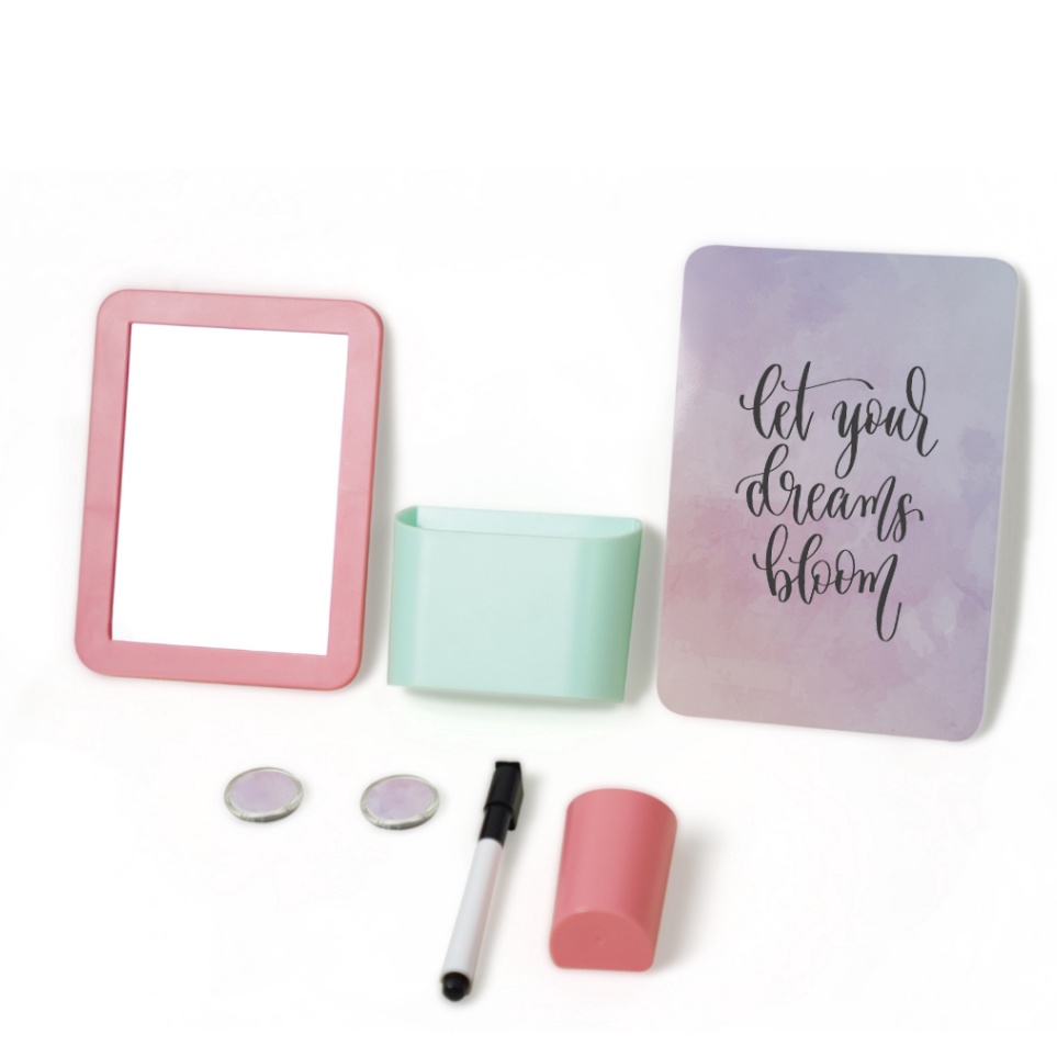 

Best Quality Premium import papan tulis Sweet Magnetic Accessory KitAksesoris Loker Magnetik untuk Anak Perempuan dengan papan tulis Magnetik Cermin Loker dan Tempat Pena Magnetik Dekorasi Loker Merah Muda untuk Loker Sekolah