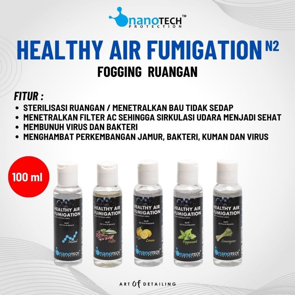 Cairan Fogging Mobil  nanoTECH PROTECTION  Liquid Fogging Mobil  HEALTHY AIR FUMIGATION  Liquid Fogg