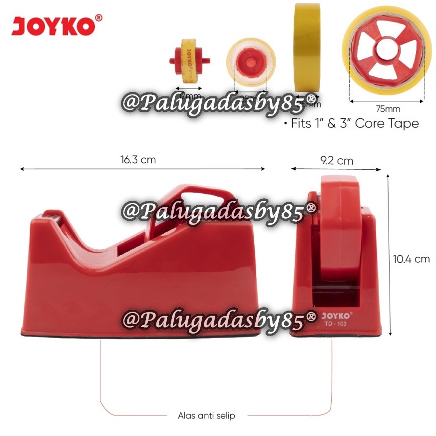 

KODE E17E 1 Biji Tape Dispenser JOYKO TD13 Tape Cutter Tape Dispenser Pemotong Pita Perekat Joyko TD13 TD 13 TD13 Joyko TC113