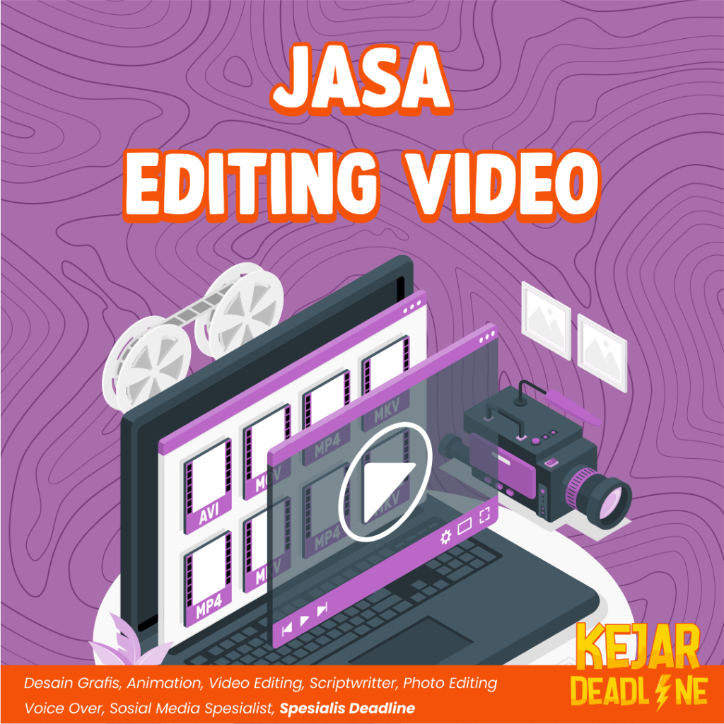 Jasa Edit Video Tugas, Dokumentasi, Cinematik, DLL