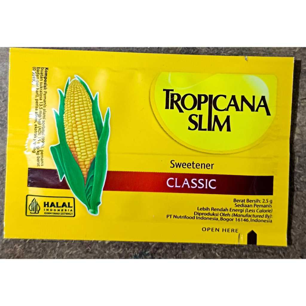

Tropicana Slim Classic sachetan