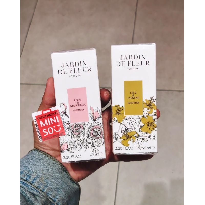MINISO Parfum EDP JARDIN DE FLEUR Series (65ml) Rose & Magnolia / Lily & Jasmine