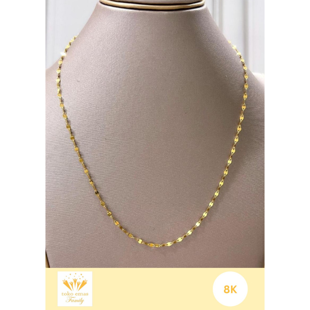 Kalung Emas Kadar 420 (9K) 375 (8K) Variasi Berat 1 - 2 Gram an