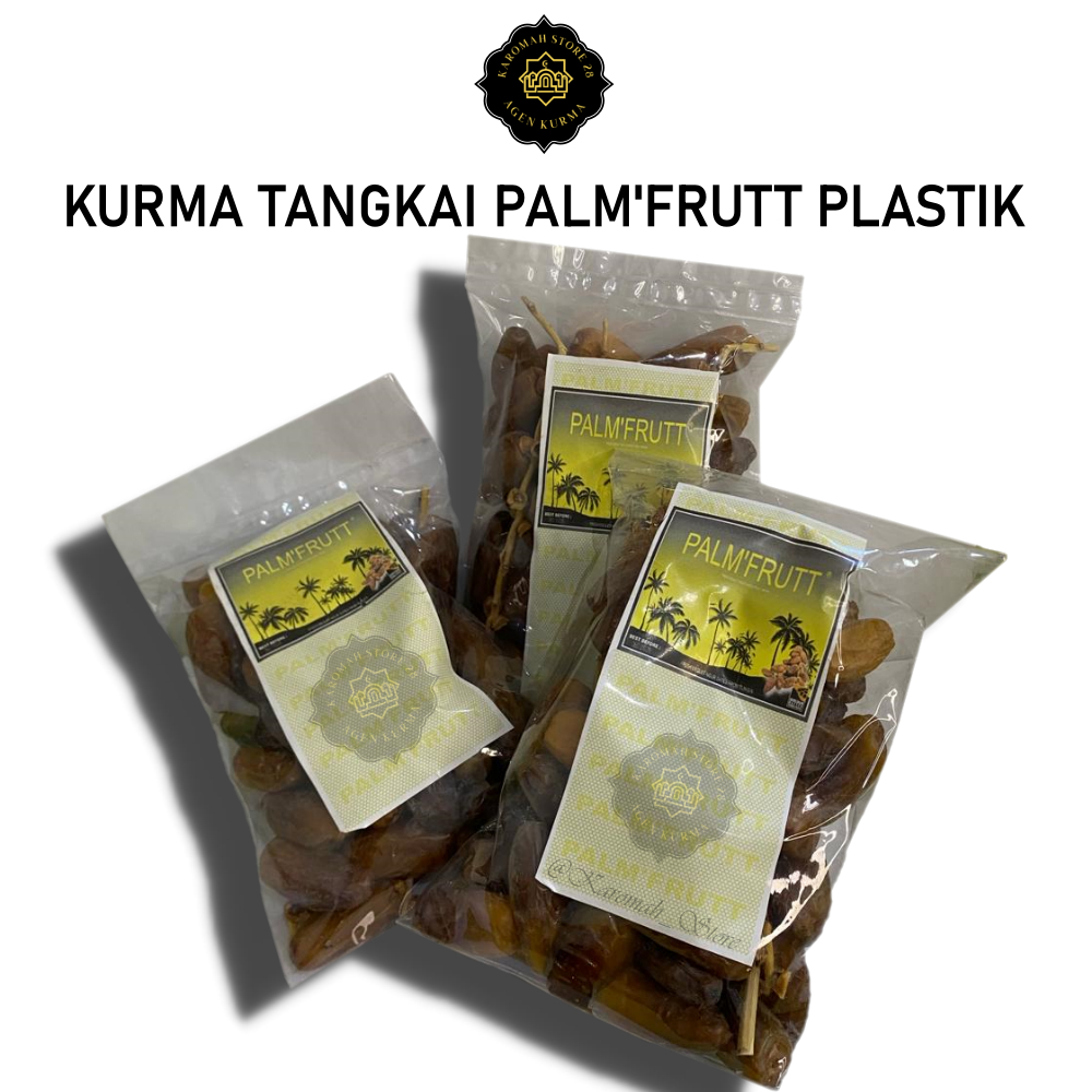 

Kurma Palm'frutt [500gr]/Kurma tangkai premium [KEMASAN PLASTIK]