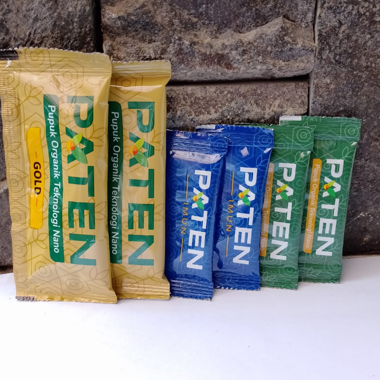 PUPUK PATEN GOLD / PATEN HIJAU / PATEN BIRU SACHET PUPUK ORGANIK TEKNOLOGI NANO