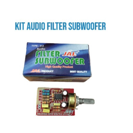 KIT AUDIO FILTER SUBWOOFER JAL 12V