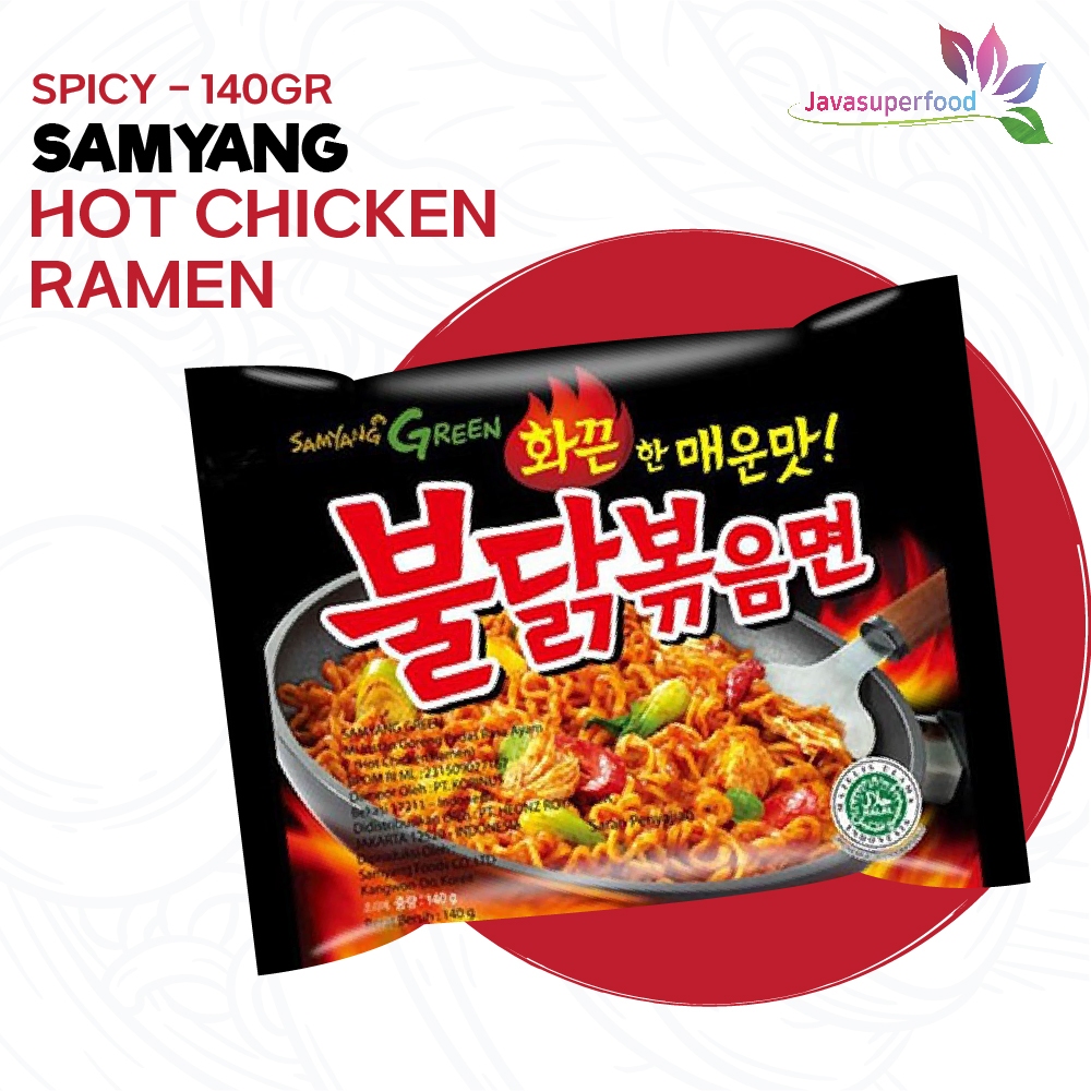 

Samyang Mie Instant Goreng Hot Chicken Ramen Original Pck 140g