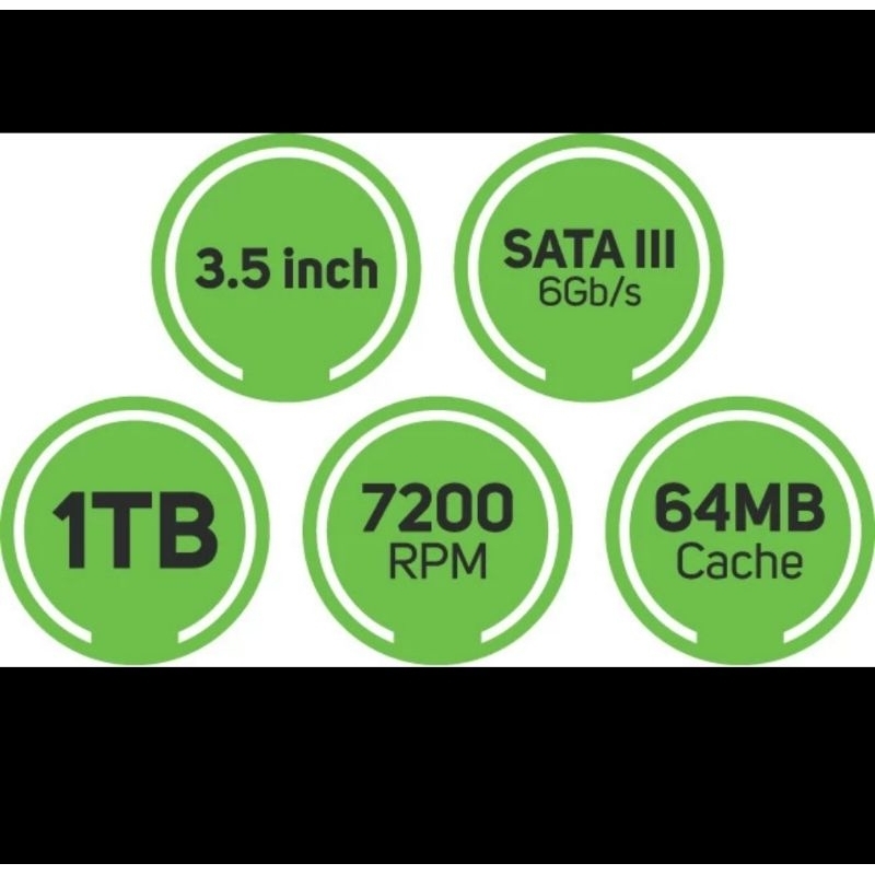 Harddisk Komputer 1TB INTERNAL HDD 3,5"