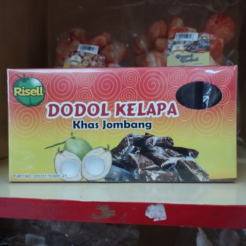 

Bestseller Dodol Kelapa Oleh-Oleh Khas Jombang Isi 40 Biji