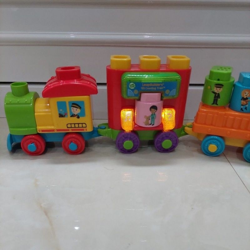 LEAP BUILDERS LEAPFROG LEAPBUILDER LEAPBUILDERS 123 COUNTING TRAIN PL