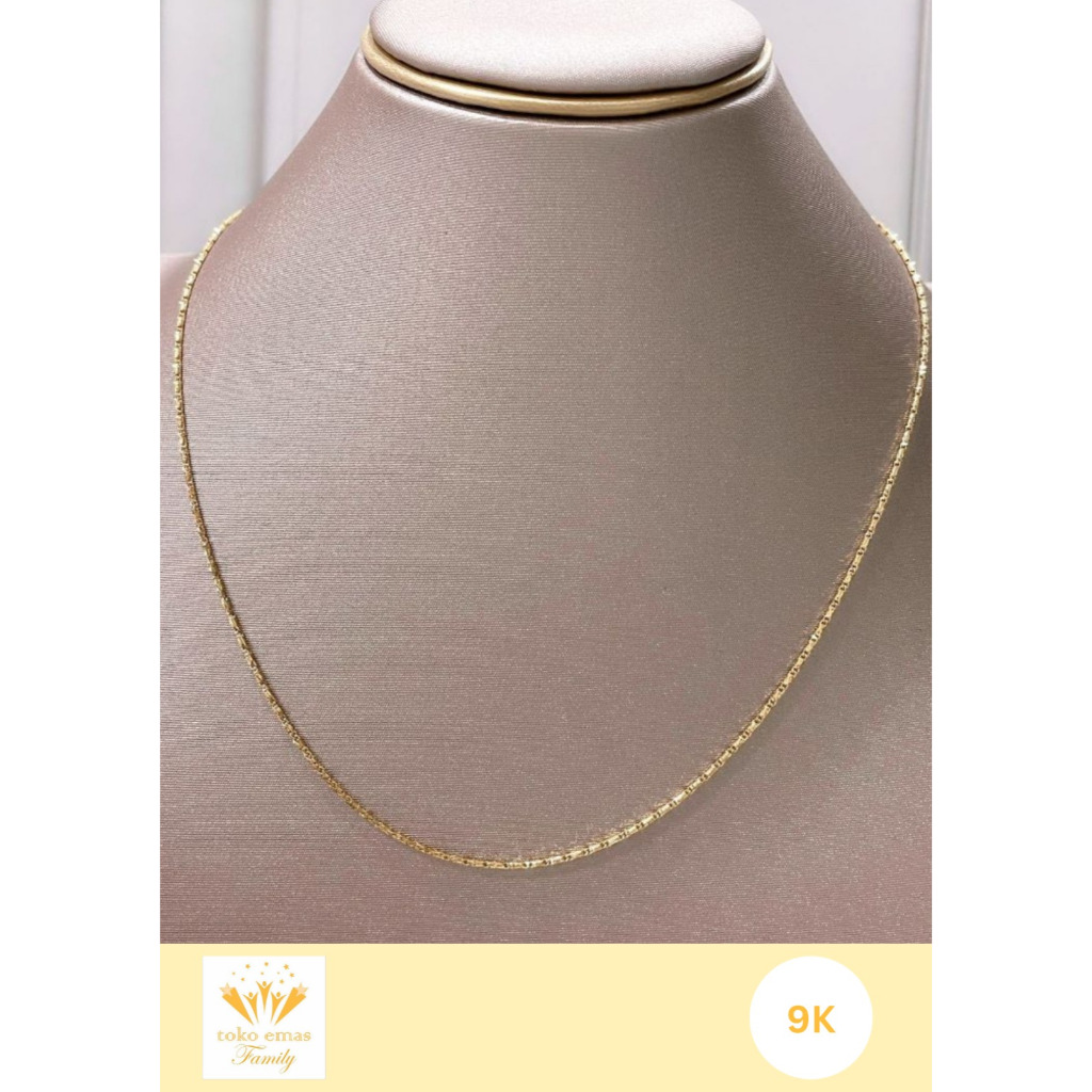 Kalung Emas Kadar 420 (9K) 375 (8K) Model Variasi Lovina