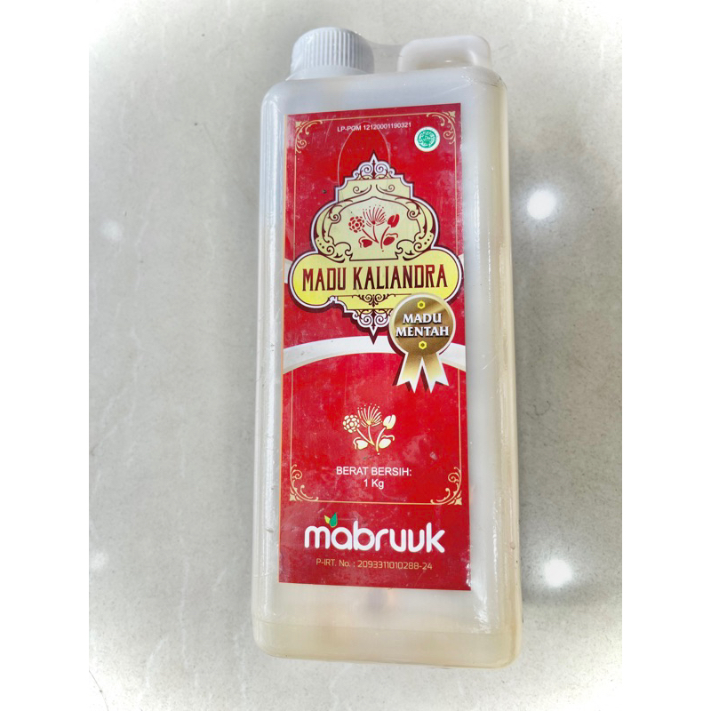 

Madu Mentah Kaliandra Honey 1kg Mabruuk