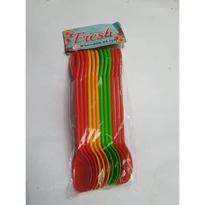 SENDOK ES TEH PANJANG/SENDOK ES TEH PANJANG PLASTIK/SENDOK ES TEH PLASTIK
