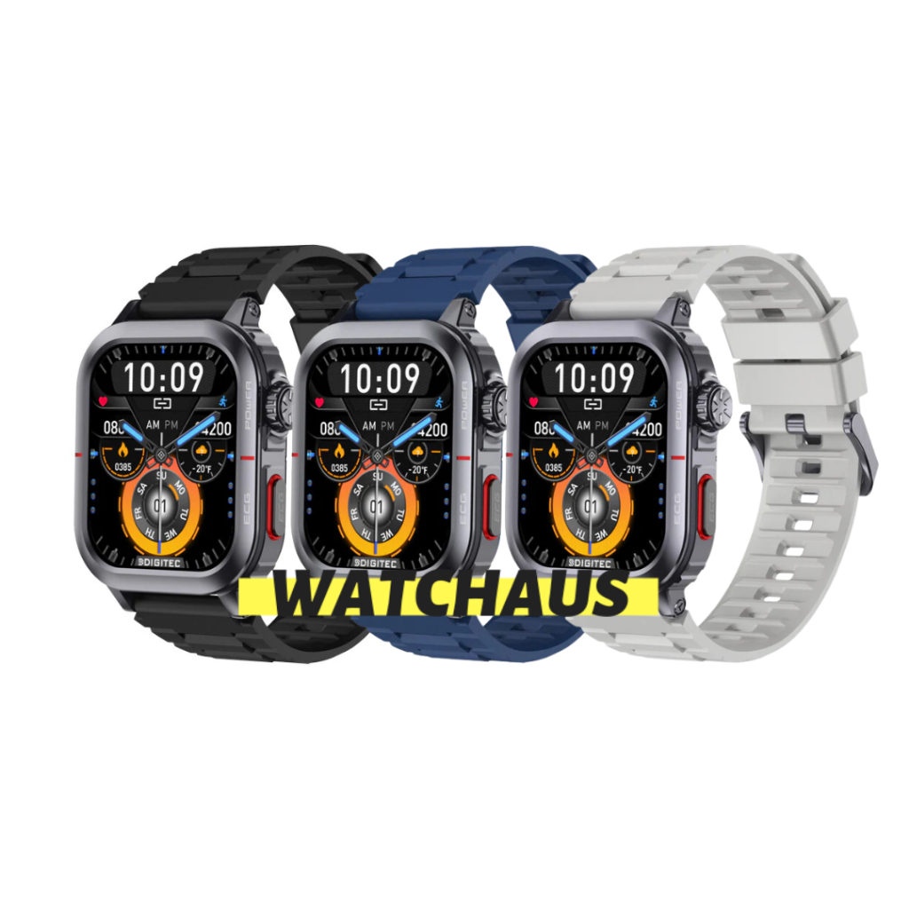 JAM TANGAN SMARTWATCH DIGITEC FORFIT DGSW FORFIT RUBBER STRAP