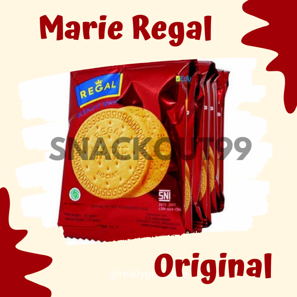 

Biskuit Marie Regal Renceng 12 gram x 10 pcs