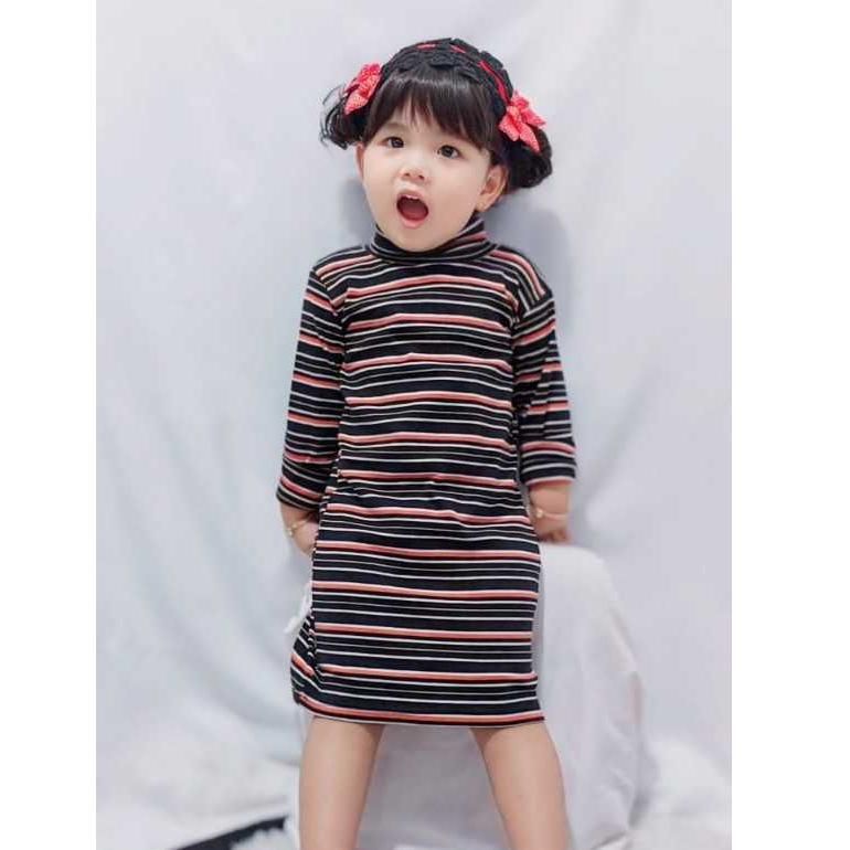 INJUNG DRESS BAJU ANAK PEREMPUAN DRESS ANAK PEREMPUAN DRESS ANAK IMPORT DRESS RAJUT ANAK DRESS LENGA
