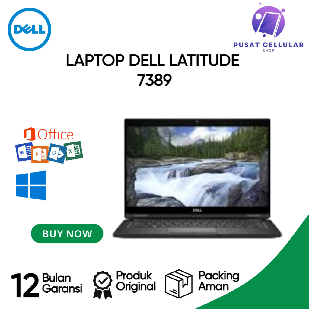 Laptop 2in1 Touchscreen - Laptop Dell LATITUDE 7389 i5 GEN7 7th Windows / Free Office / Free Tas