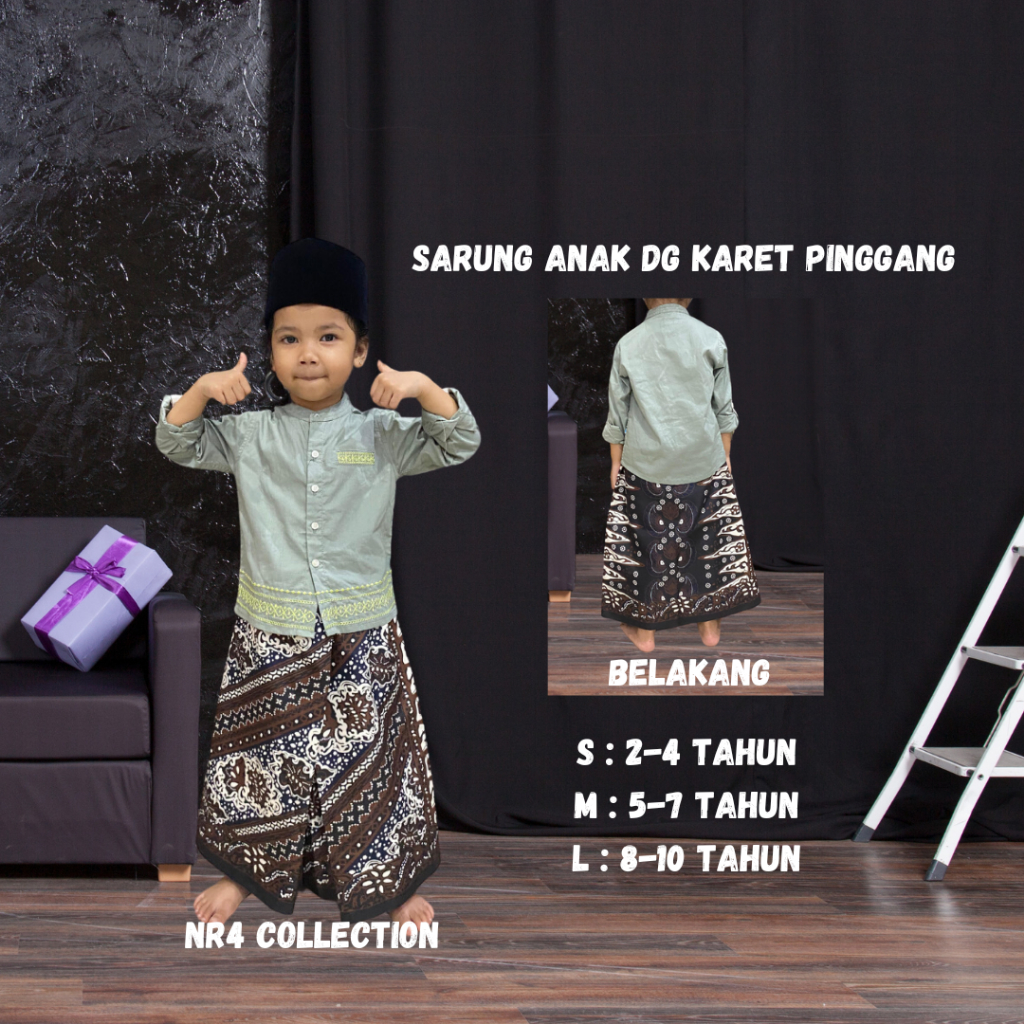 Sarung Batik Anak sarung Anak gus Iqdam sarung Celana batik