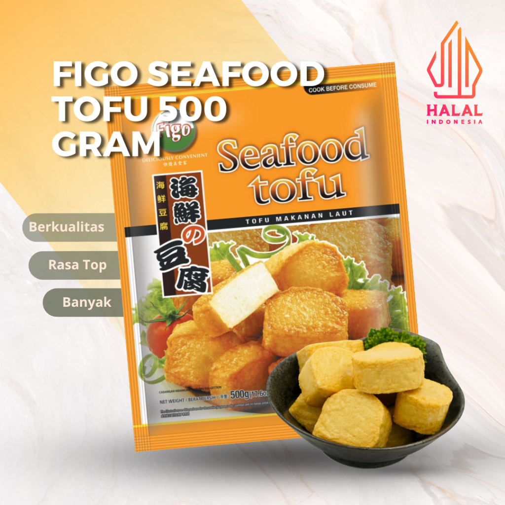 

[GROSIR] FIGO SEAFOOD TOFU TAHU IKAN 500 GRAM