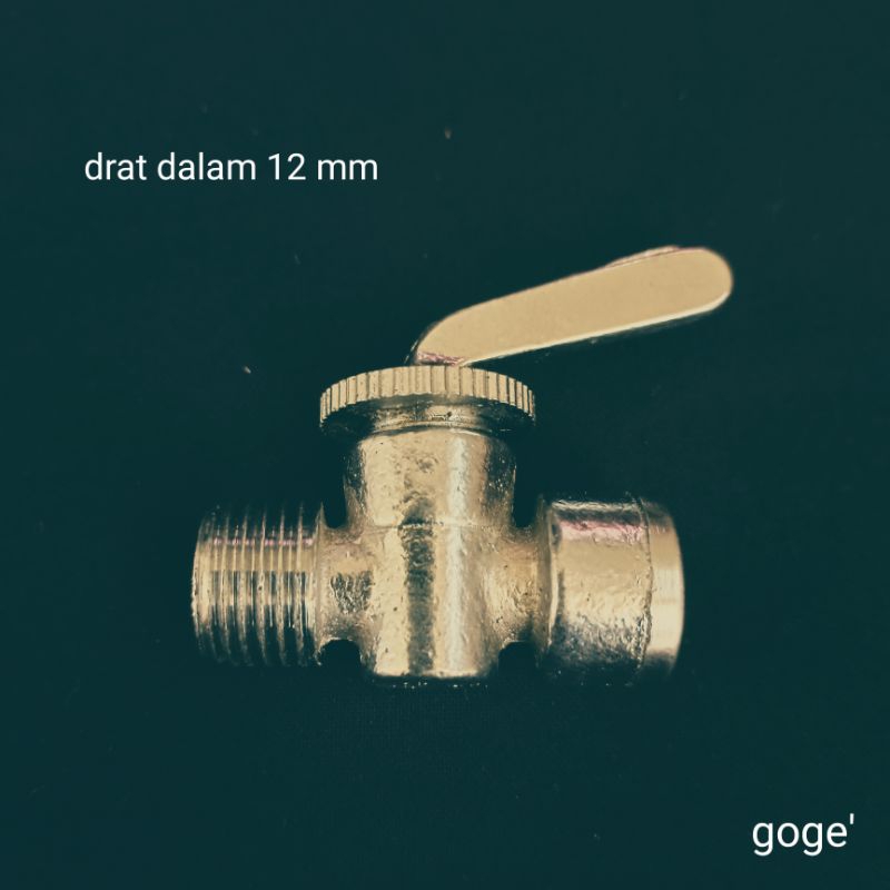 kran stik sprayer tengki semprotan hama || kran stop GA drat 12 mm