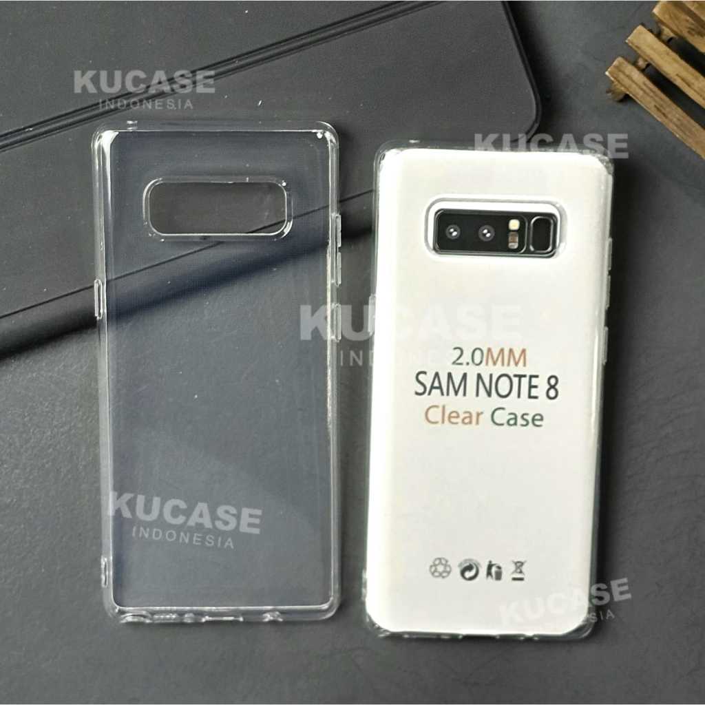 Samsung Note 8 Samsung Note 9 Clear Case 2.0mm Softcase Bening Transparan Case Samsung Note 8 Samsun