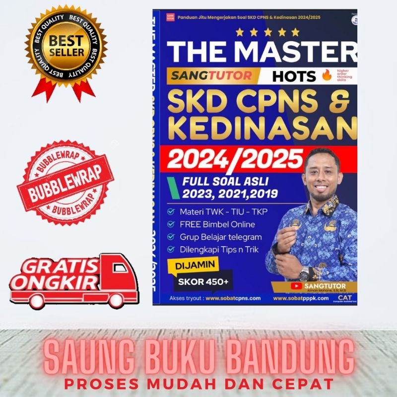 Buku SKD CPNS & KEDINASAN 2025/2026