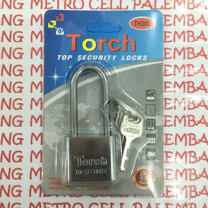 GEMBOK RUMAH TORCH Leher Panjang Top Security Kunci Gembok