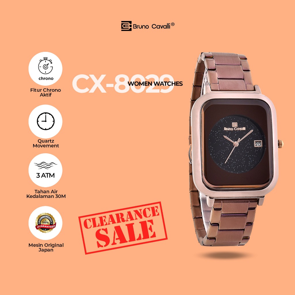 Bruno Cavalli CX 8029 Jam Tangan Wanita