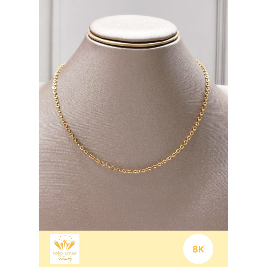 Kalung Emas Anak Kadar 420 (9K) 375 (8K) Model Variasi Berat 2 - 5 Gram an